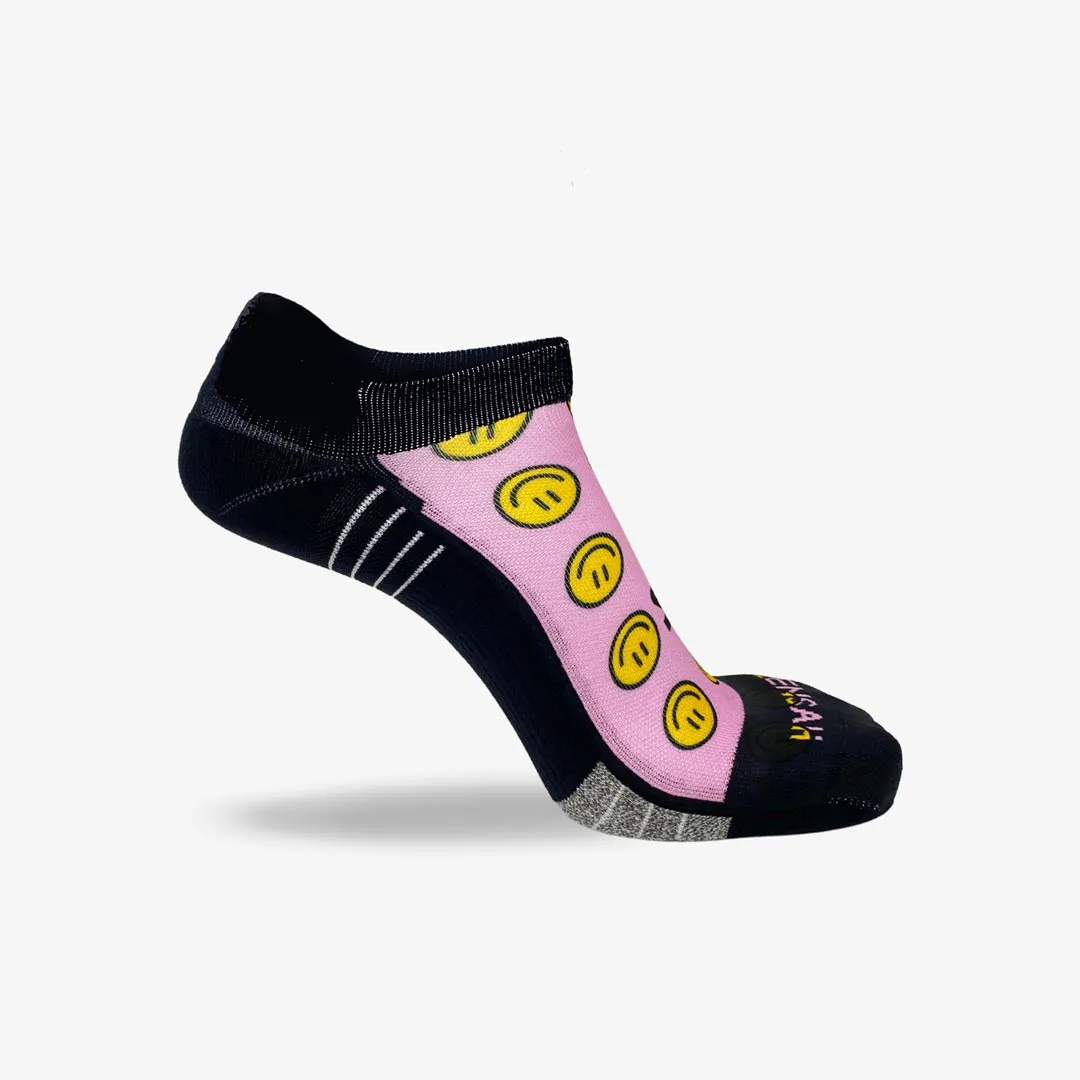 Smiley Faces Running Socks (No Show) sold by Zensah product image thumbnail 3