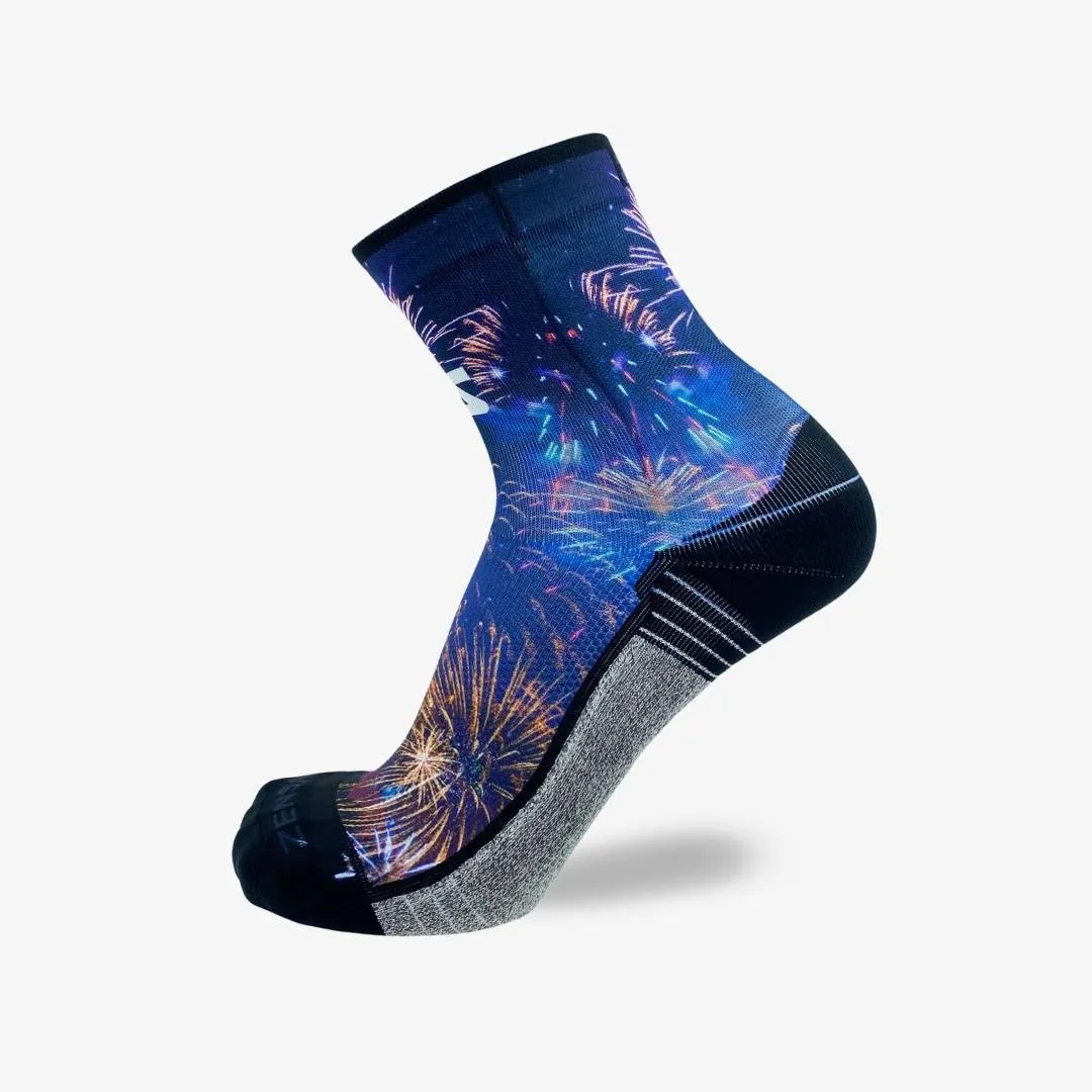 Fireworks Socks (Mini-Crew) sold by Zensah