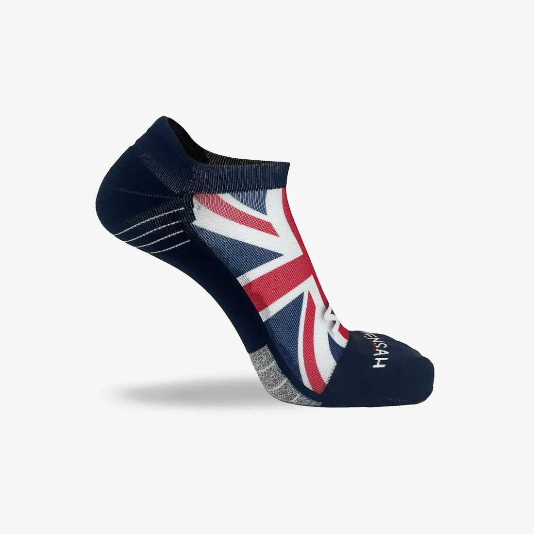 London Union Jack Running Socks (No Show) sold by Zensah product image thumbnail 3