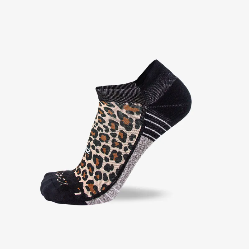 Leopard Running Socks (No Show) sold by Zensah