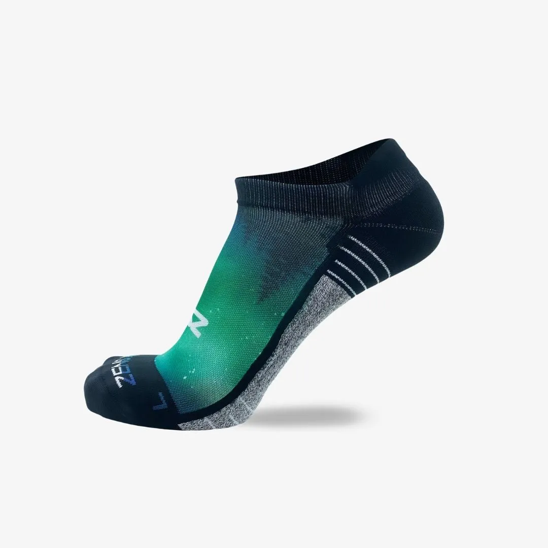 Northern Lights Running Socks (No Show) sold by Zensah