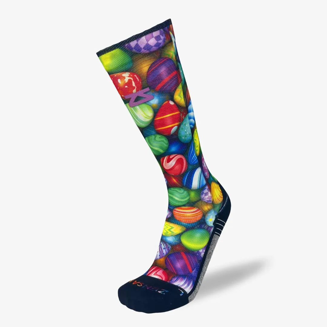 Multi-Colored Eggs Compression Socks (Knee-High) sold by Zensah product image thumbnail 2