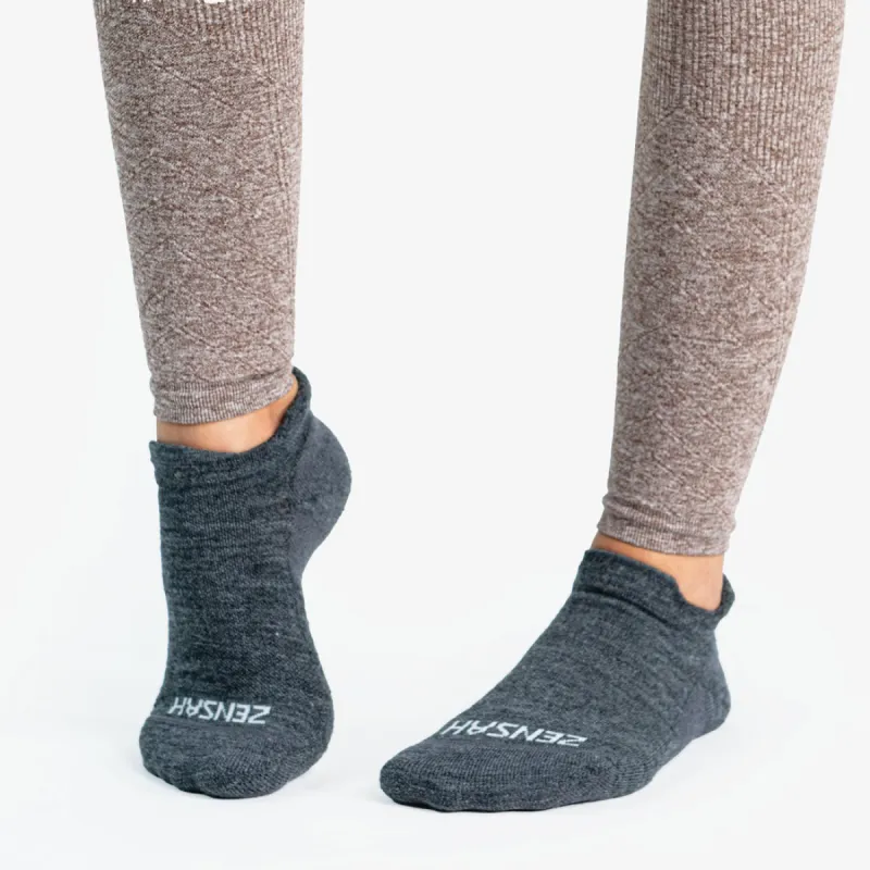 Alpaca Tab Running Socks (No Show) sold by Zensah