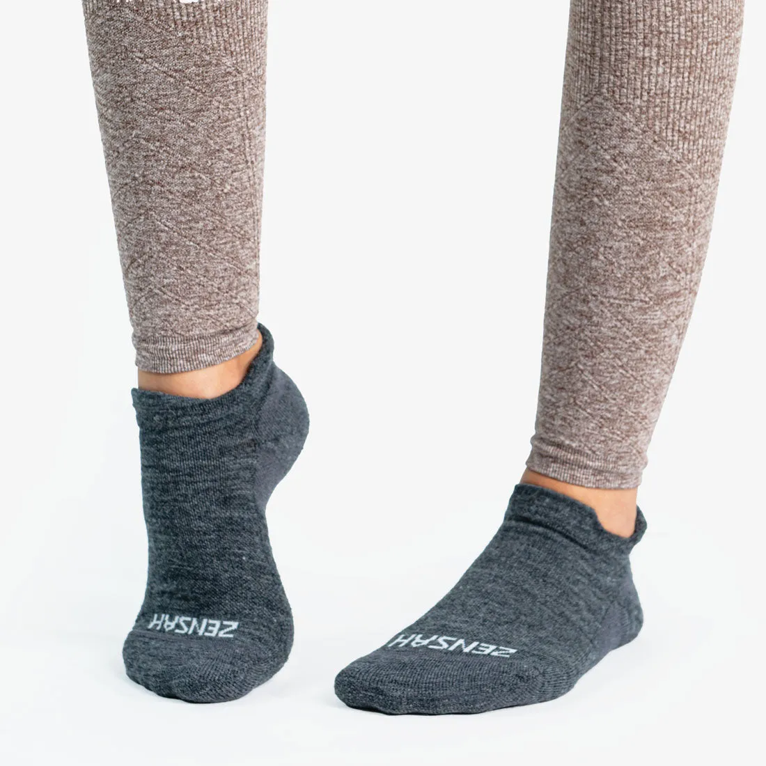 Alpaca Tab Running Socks (No Show) sold by Zensah