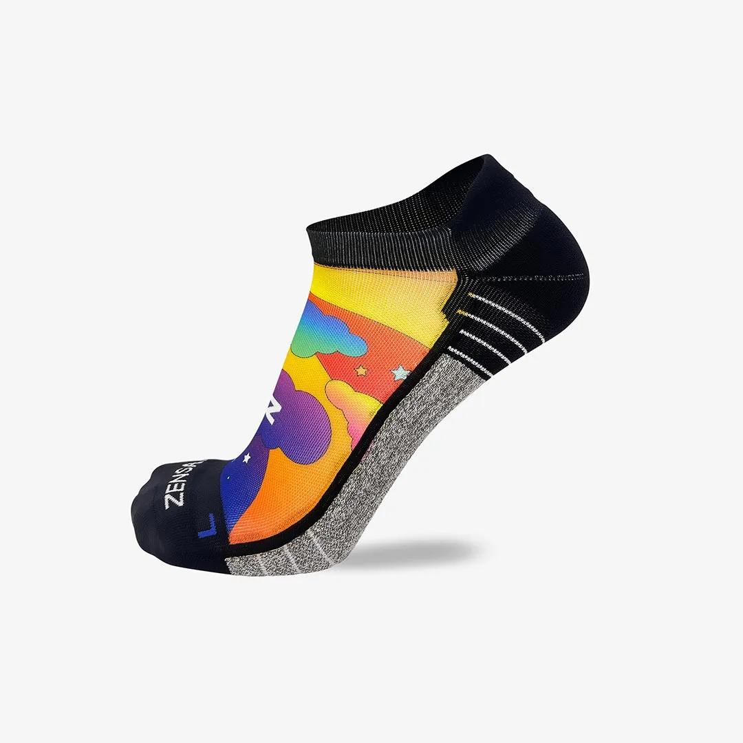 70s Scene Running Socks (No Show) sold by Zensah
