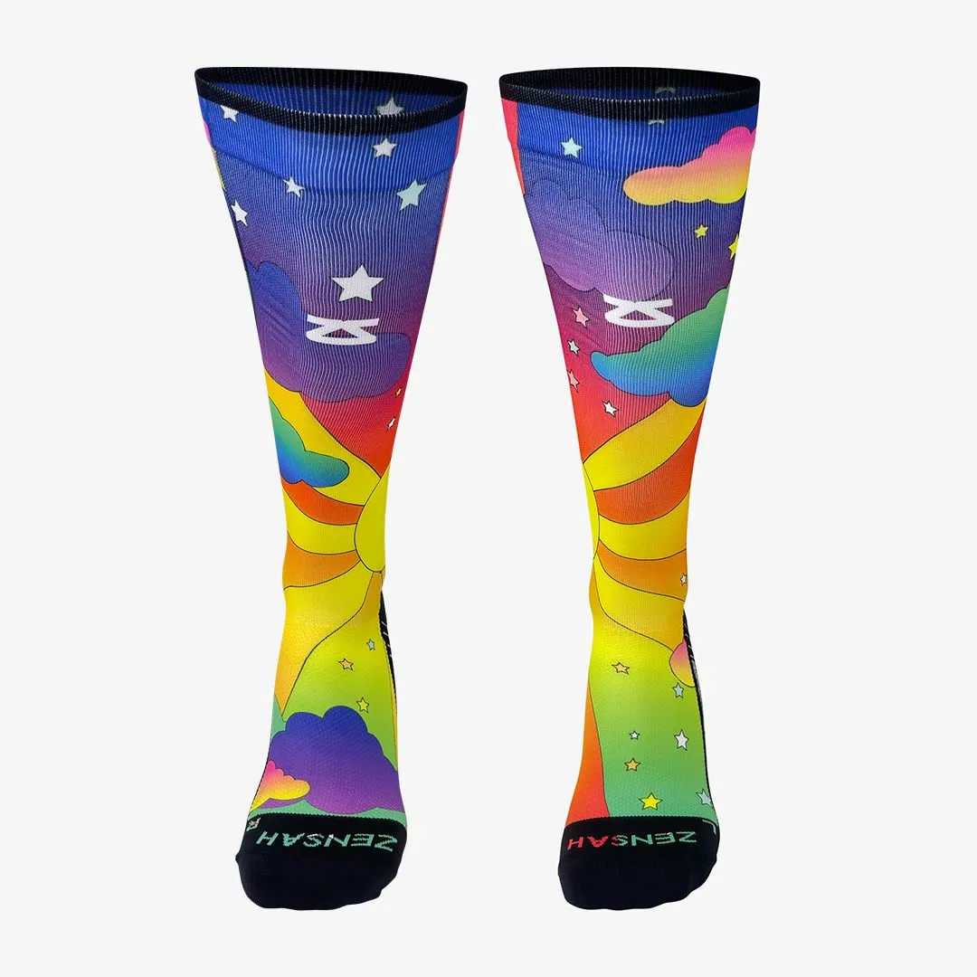 70s Scene Compression Socks (Knee-High) sold by Zensah product image thumbnail 3