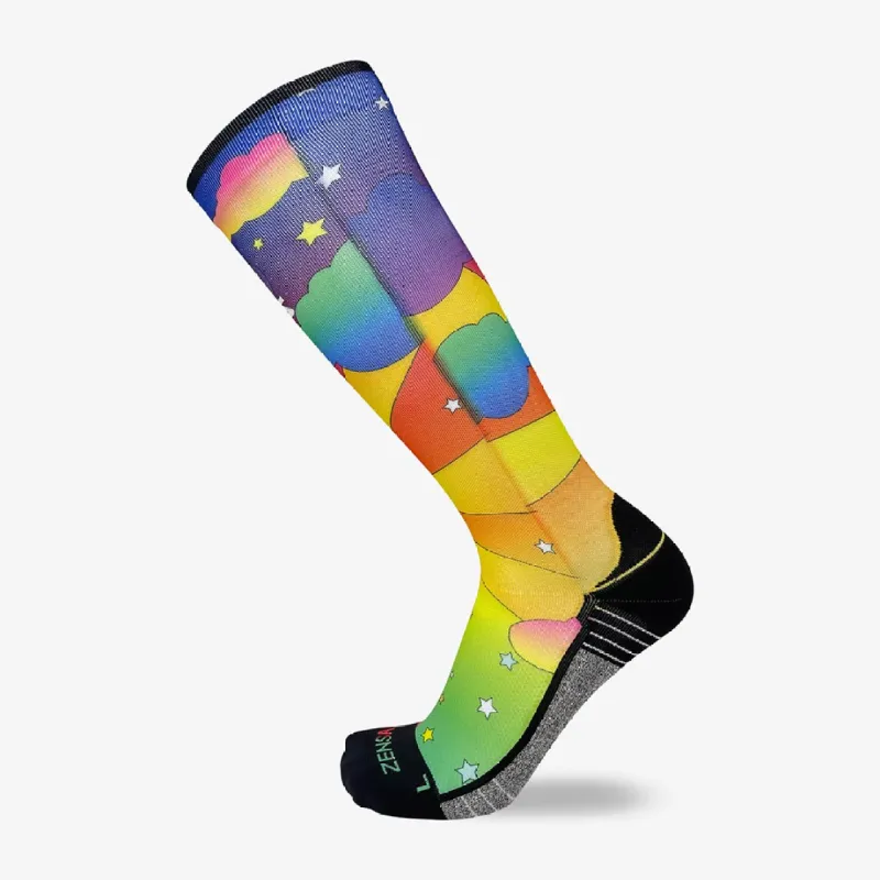 70s Scene Compression Socks (Knee-High) sold by Zensah