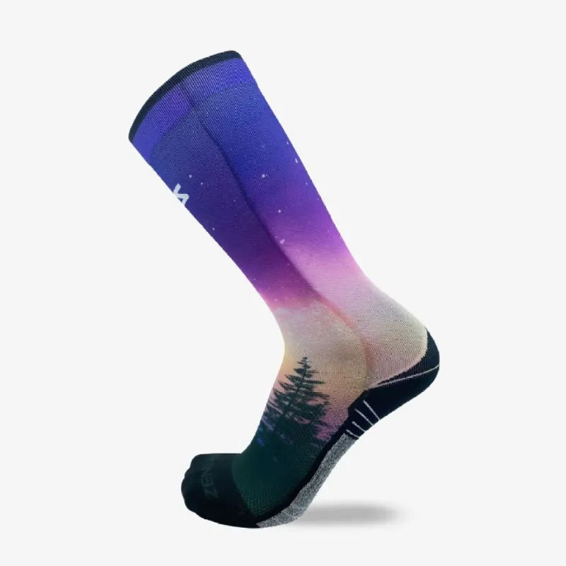 Northern Lights Compression Socks (Knee-High) made by Zensah