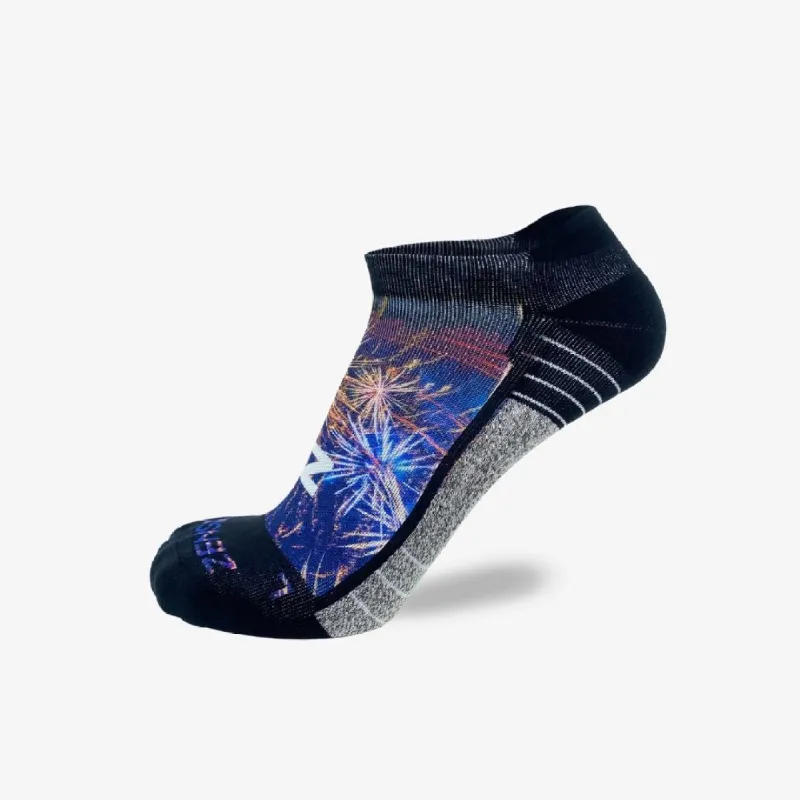 Fireworks Running Socks (No Show) sold by Zensah