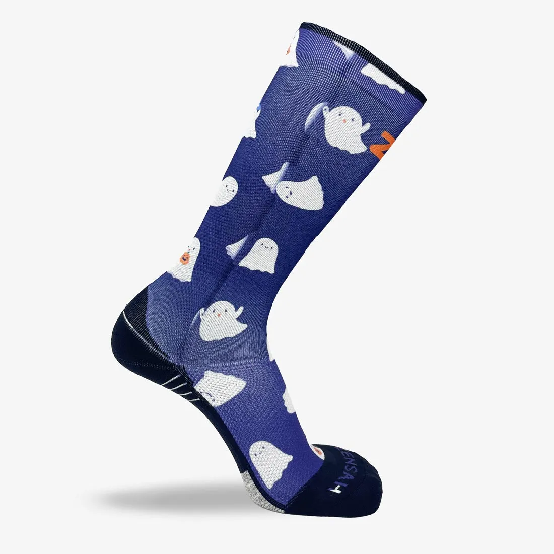 Cute Ghosts Compression Socks (Knee-High) sold by Zensah product image thumbnail 4