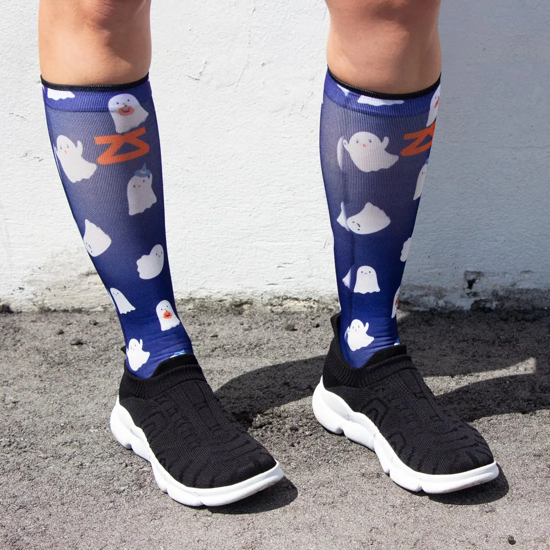 Cute Ghosts Compression Socks (Knee-High) sold by Zensah