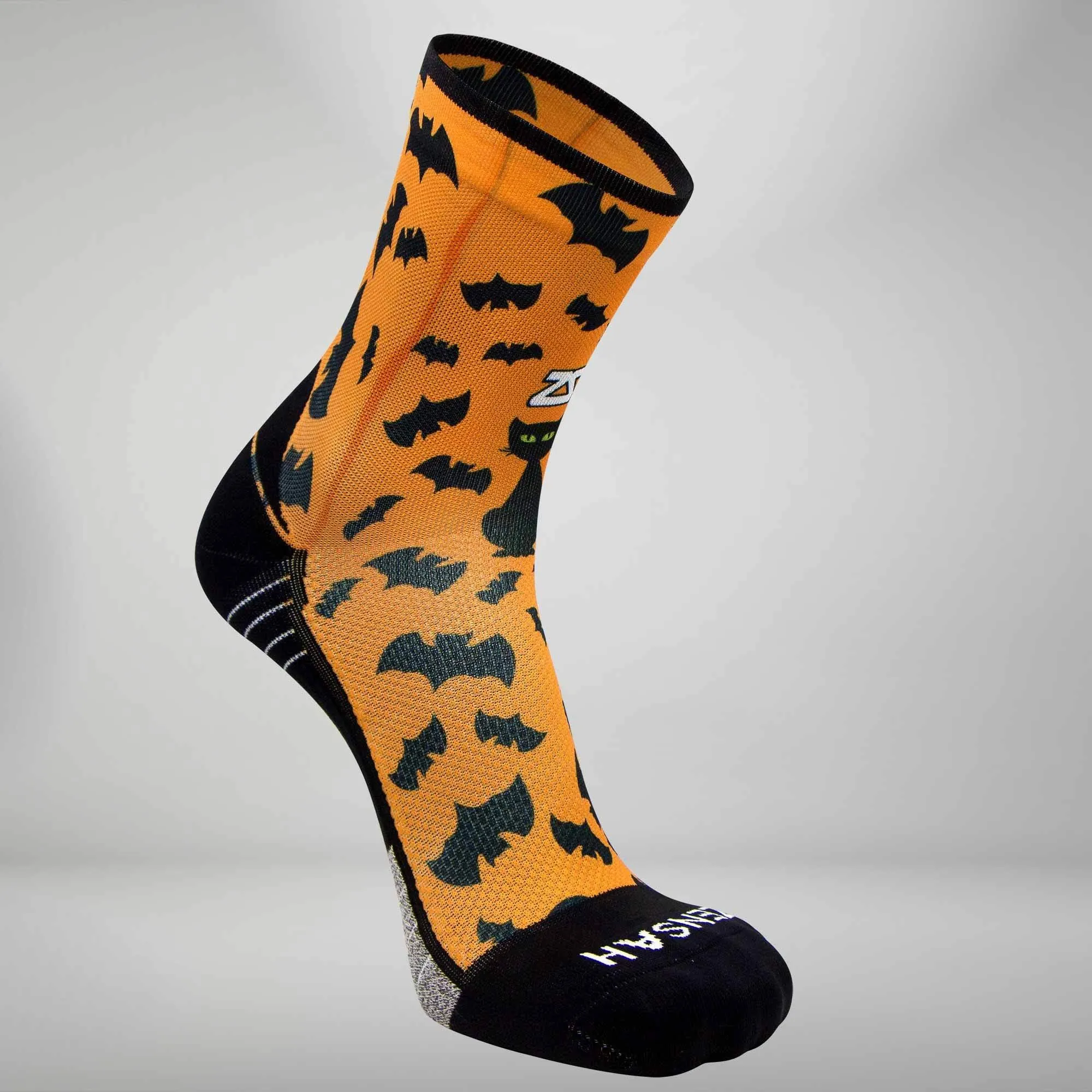 Cats and Bats Halloween Socks (Mini Crew) sold by Zensah product image thumbnail 3
