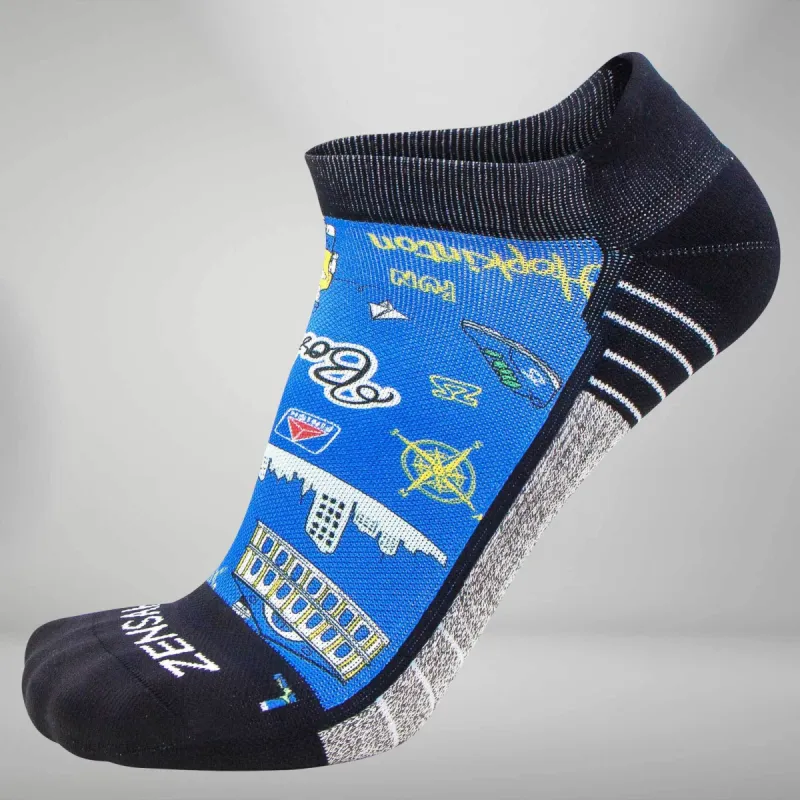 Boston Doodle 2.0 Socks (No Show) sold by Zensah