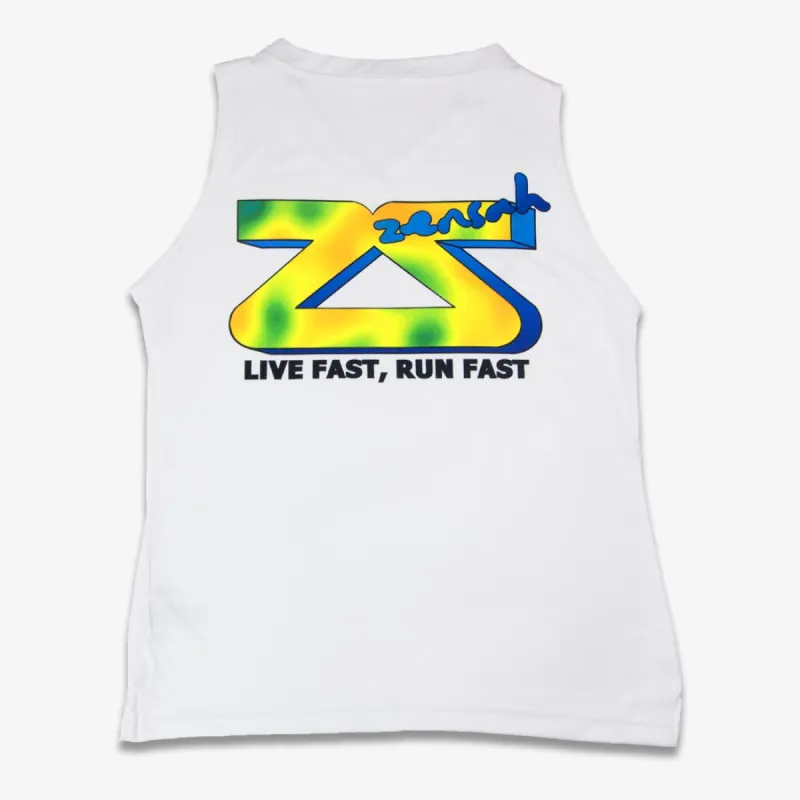 ZS Retro 80s Women's Print Singlet sold by Zensah