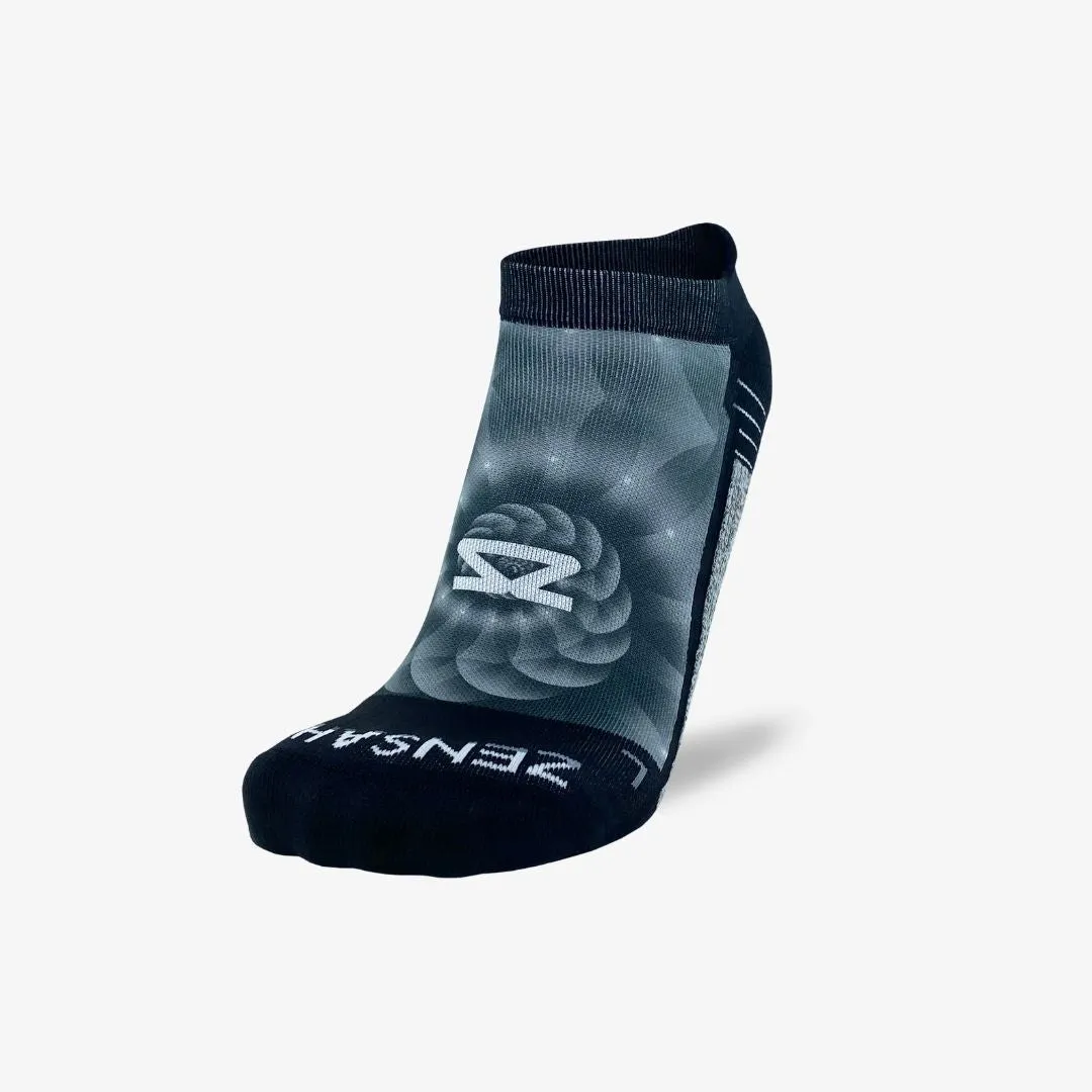 Fibonacci Spiral Running Socks (No Show) sold by Zensah product image thumbnail 2
