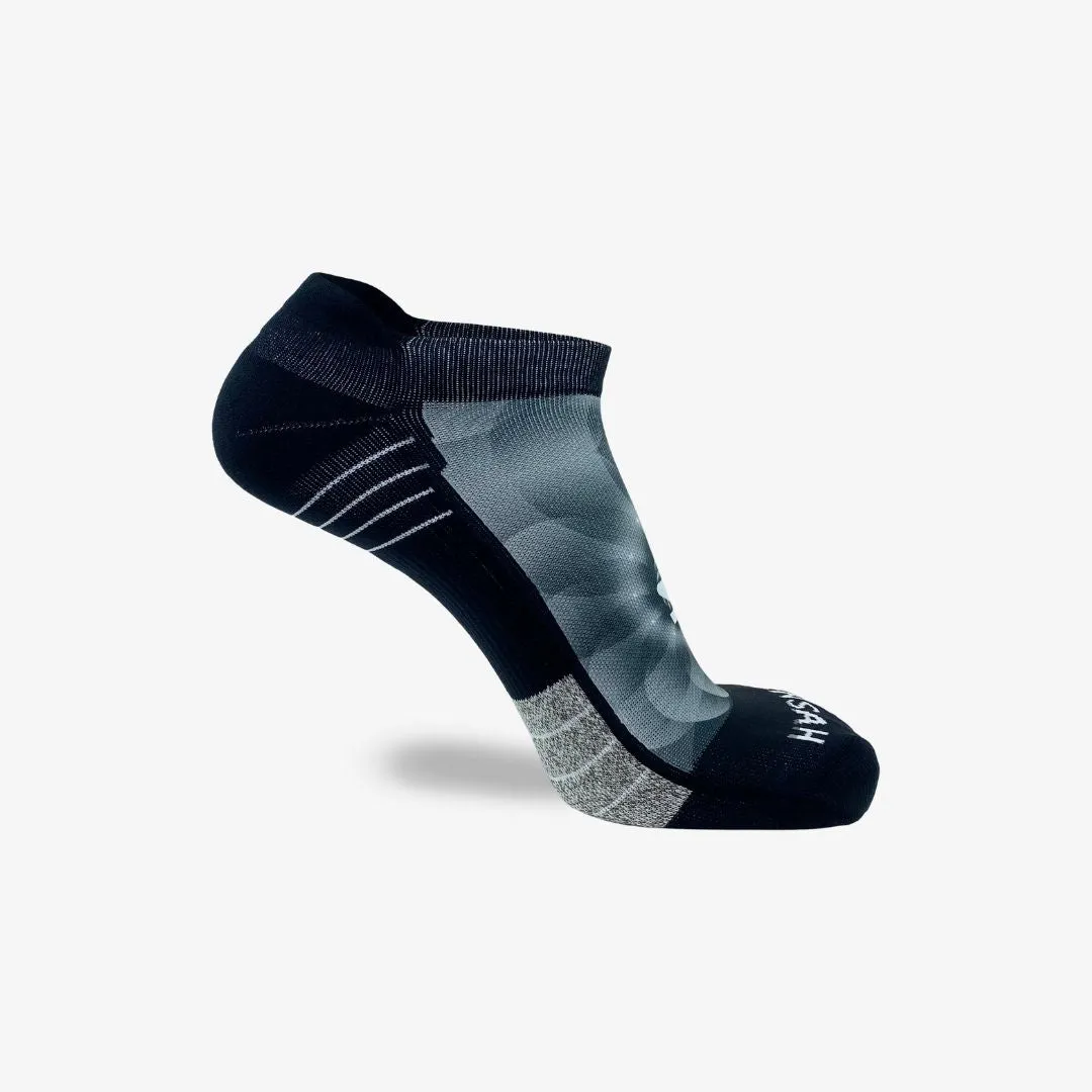 Fibonacci Spiral Running Socks (No Show) sold by Zensah product image thumbnail 3