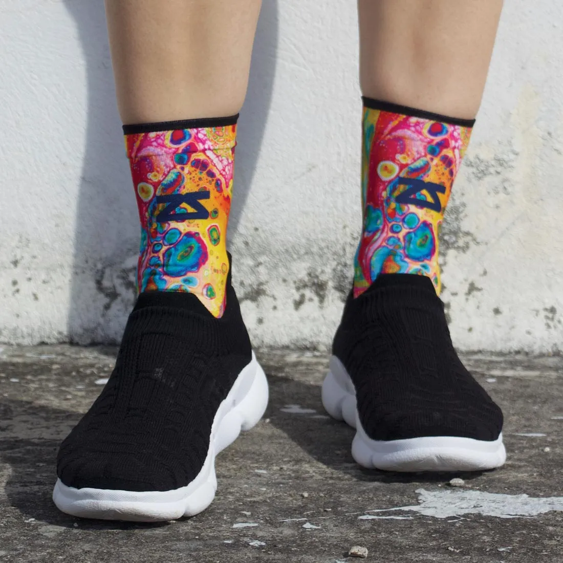 Abstract Art Socks (Mini-Crew) sold by Zensah