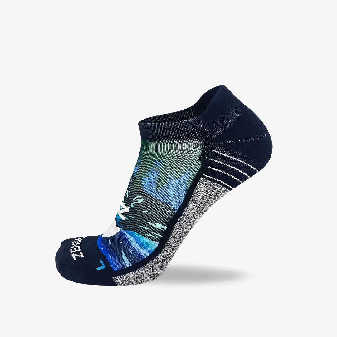Mountain Panorama Running Socks (No Show) sold by Zensah