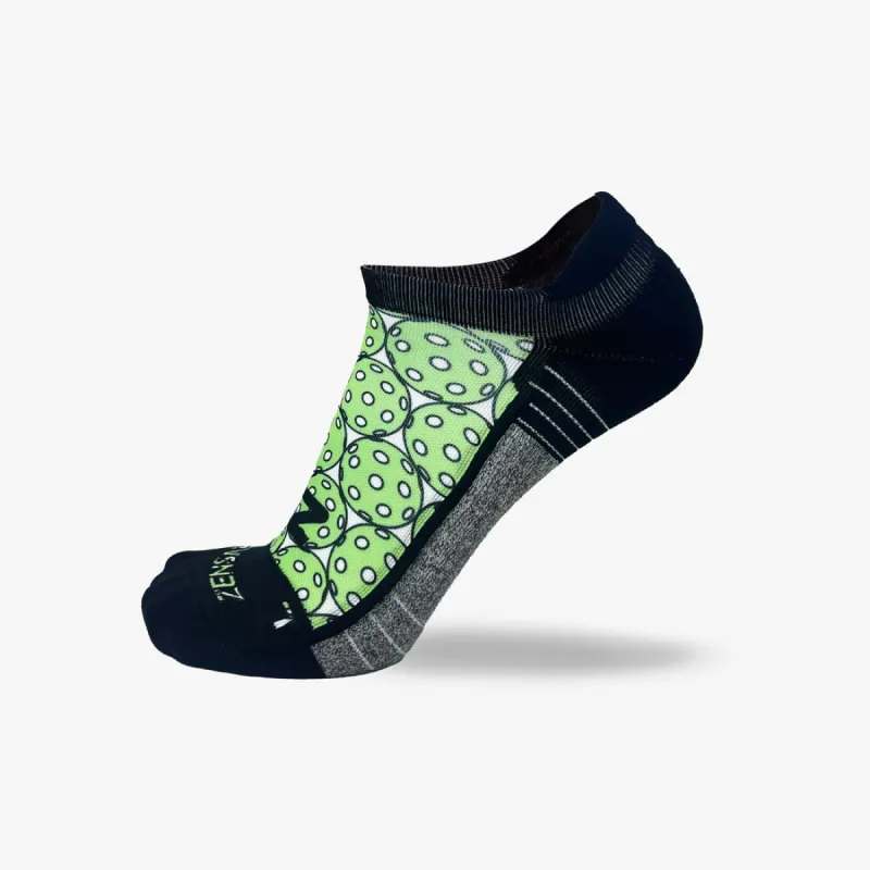 Pickleballs Running Socks (No Show) sold by Zensah