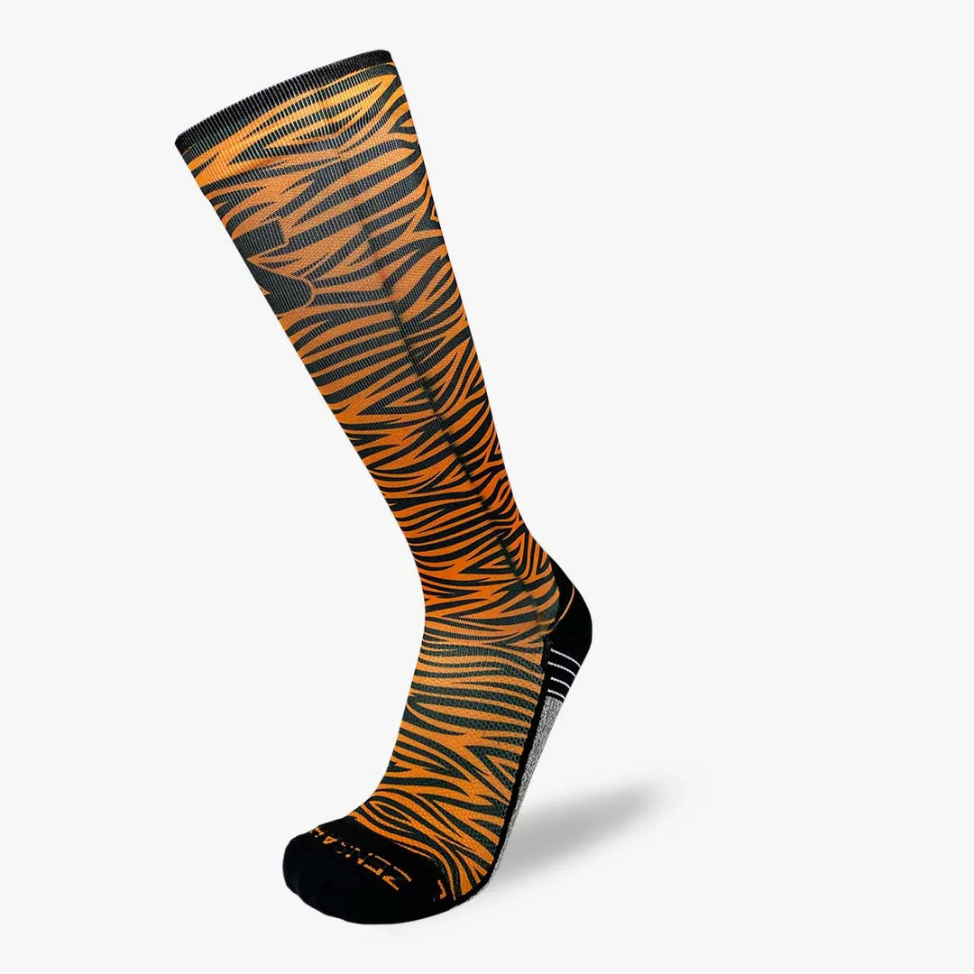 Tiger Print Compression Socks (Knee-High) sold by Zensah product image thumbnail 2