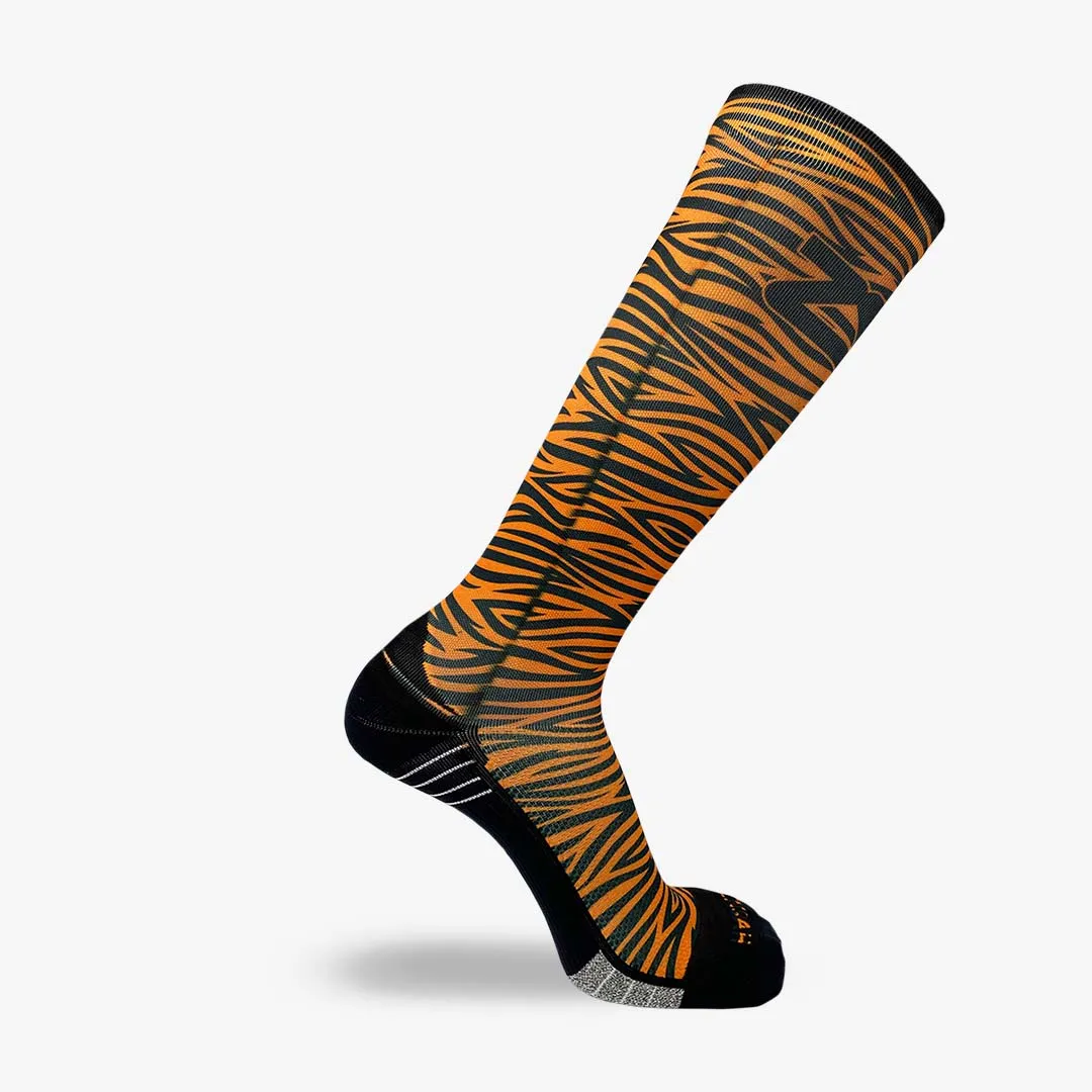 Tiger Print Compression Socks (Knee-High) sold by Zensah product image thumbnail 3