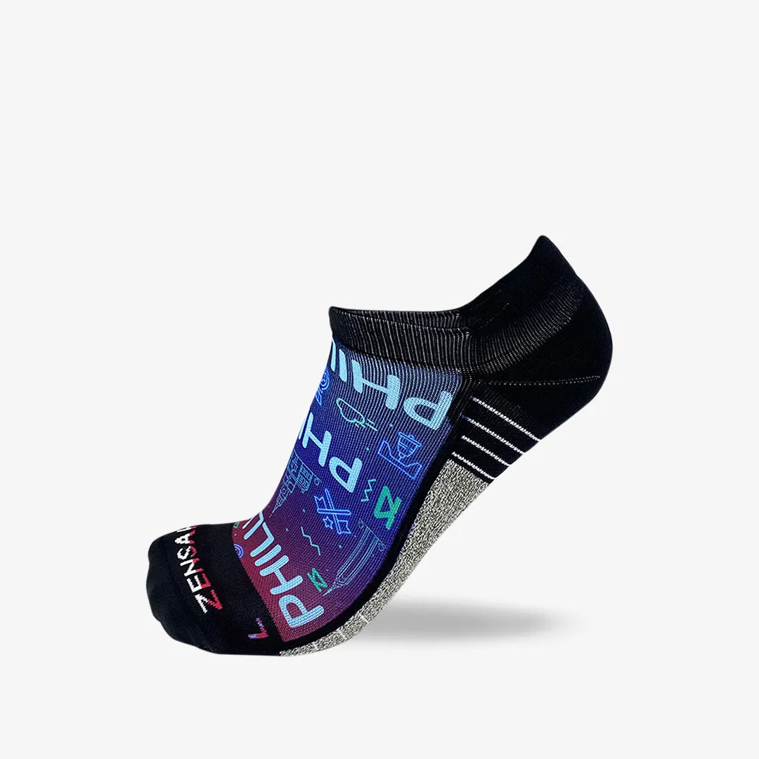Neon Philly Running Socks (No Show) sold by Zensah