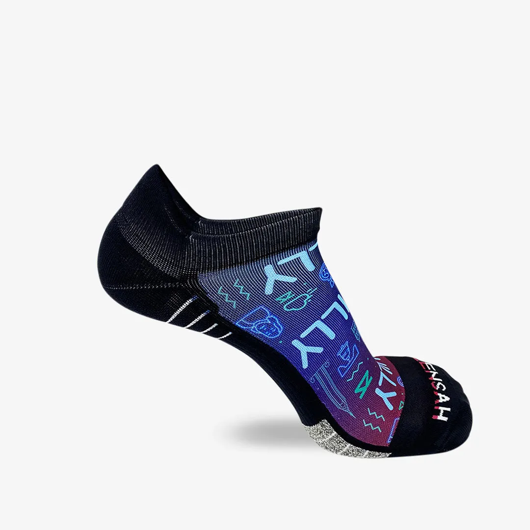 Neon Philly Running Socks (No Show) sold by Zensah product image thumbnail 3