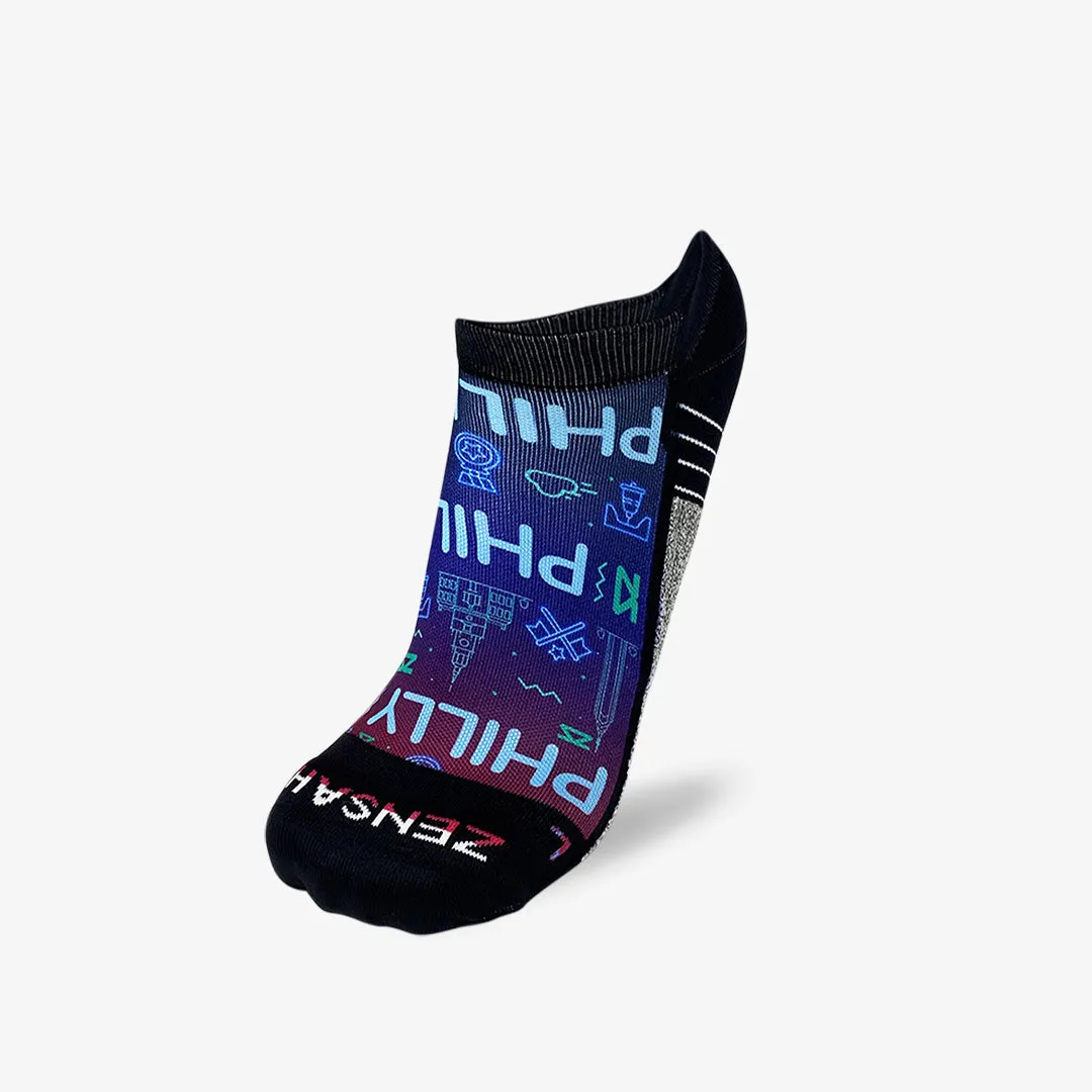 Neon Philly Running Socks (No Show) sold by Zensah product image thumbnail 2