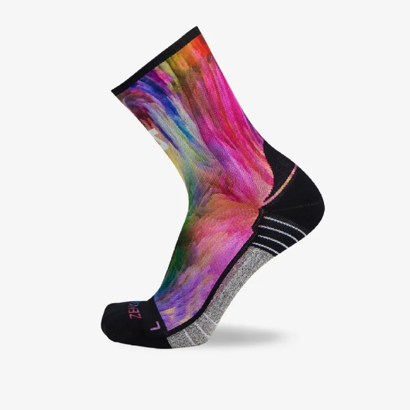 Color Explosion Socks (Mini-Crew) sold by Zensah