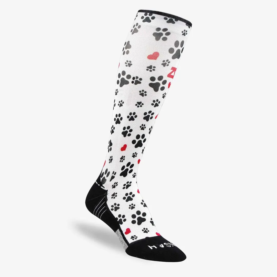 Paw Prints Compression Socks (Knee-High) sold by Zensah product image thumbnail 2