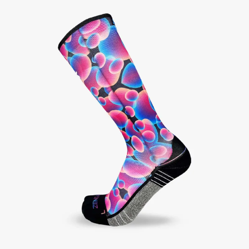 Lava Lamp Compression Socks (Knee-High) sold by Zensah