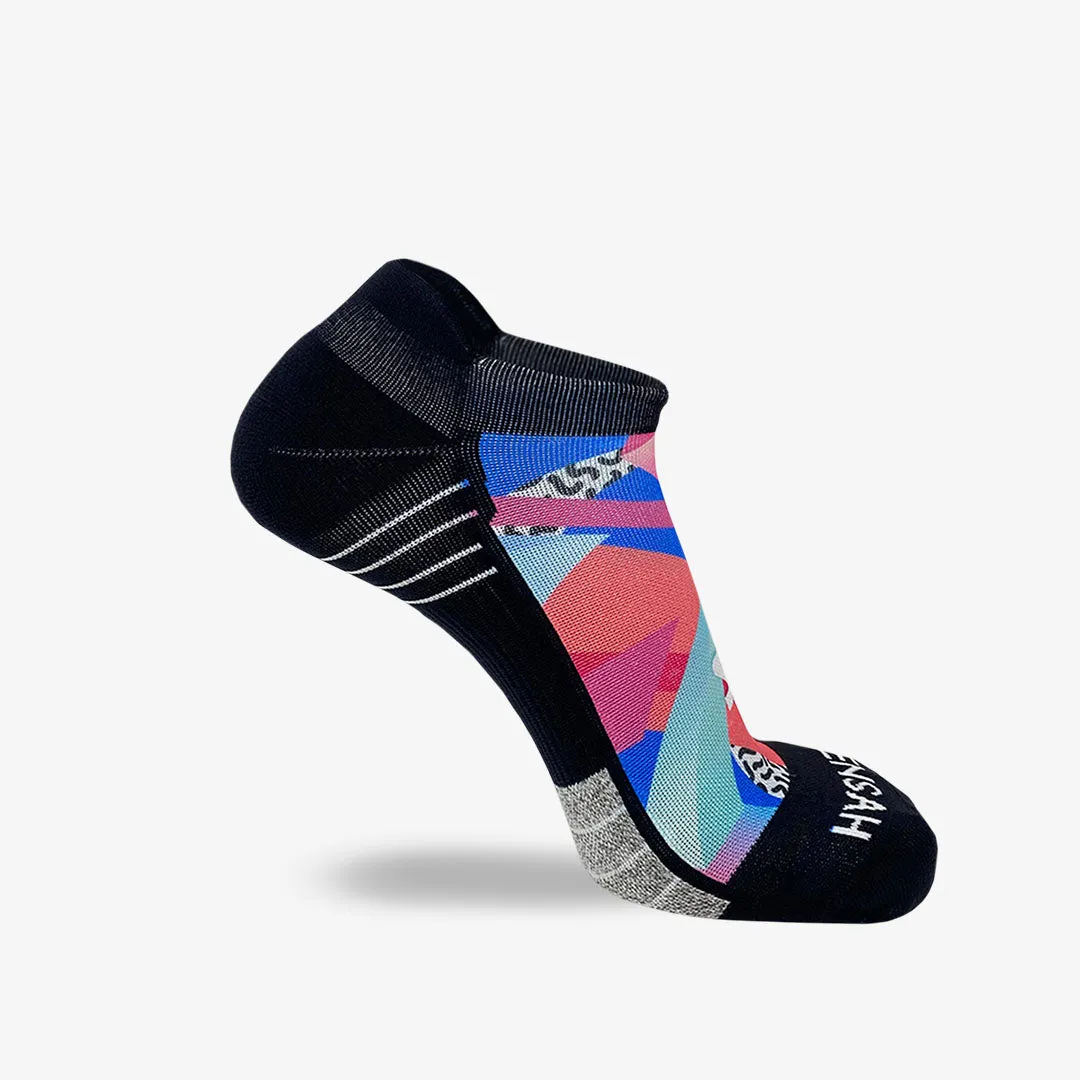 Retro Shapes Running Socks (No Show) sold by Zensah product image thumbnail 3