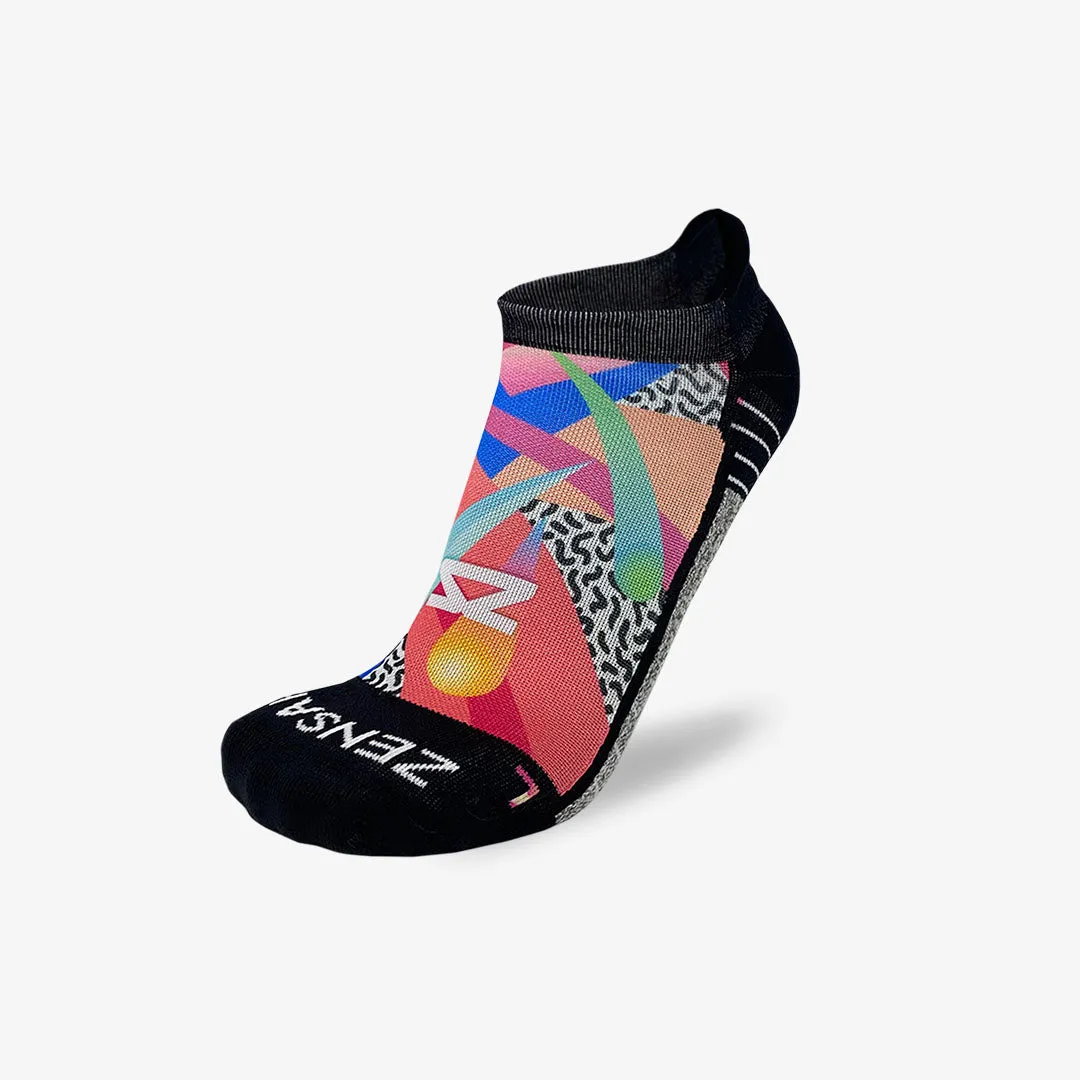 Retro Shapes Running Socks (No Show) sold by Zensah product image thumbnail 2