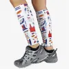 Chicago Doodle Compression Leg Sleeves sold by Zensah