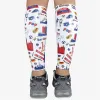 Chicago Doodle Compression Leg Sleeves sold by Zensah