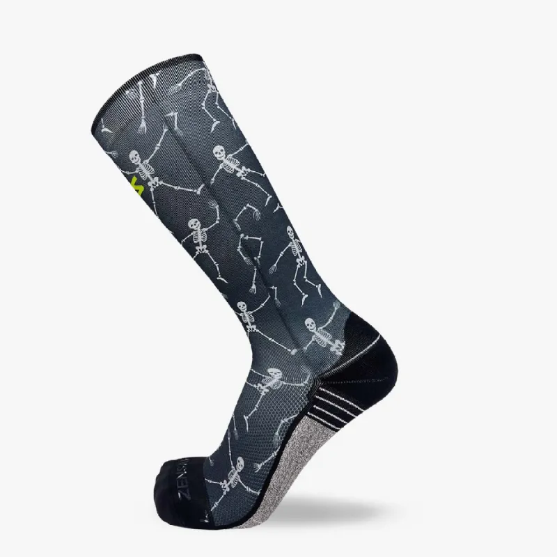 Skeletons Compression Socks (Knee-High) sold by Zensah