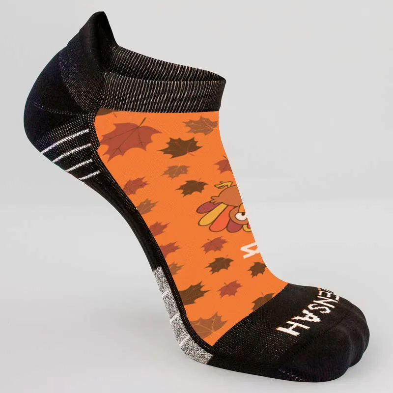 Leafy Turkey Running Socks (No Show) sold by Zensah product image thumbnail 3