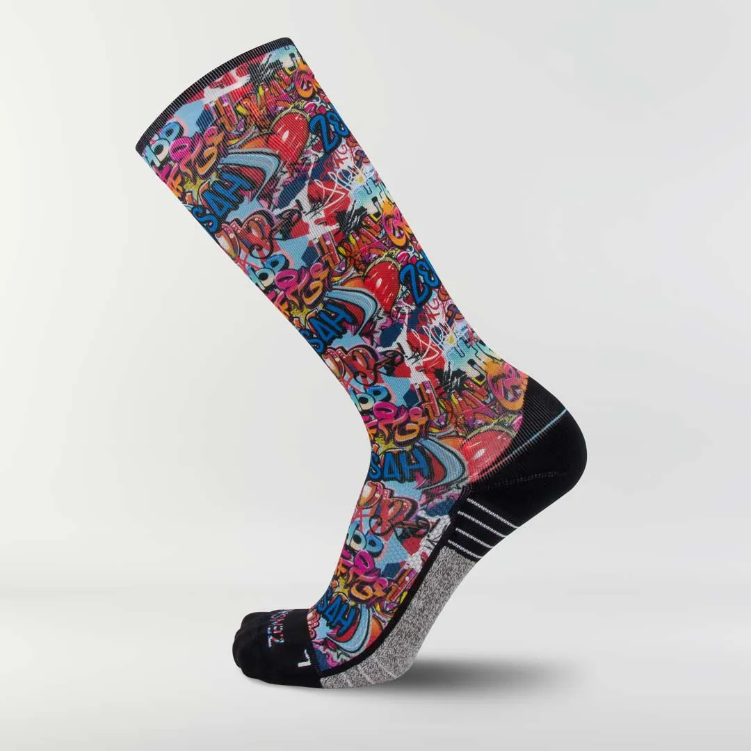 Street Art Compression Socks (Knee-High) sold by Zensah product image thumbnail 2
