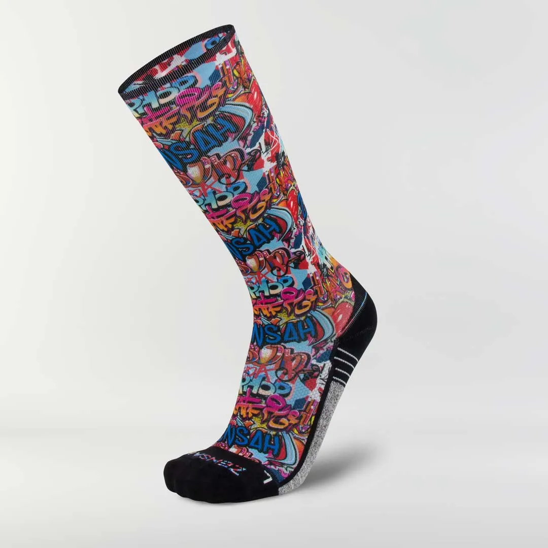 Street Art Compression Socks (Knee-High) sold by Zensah