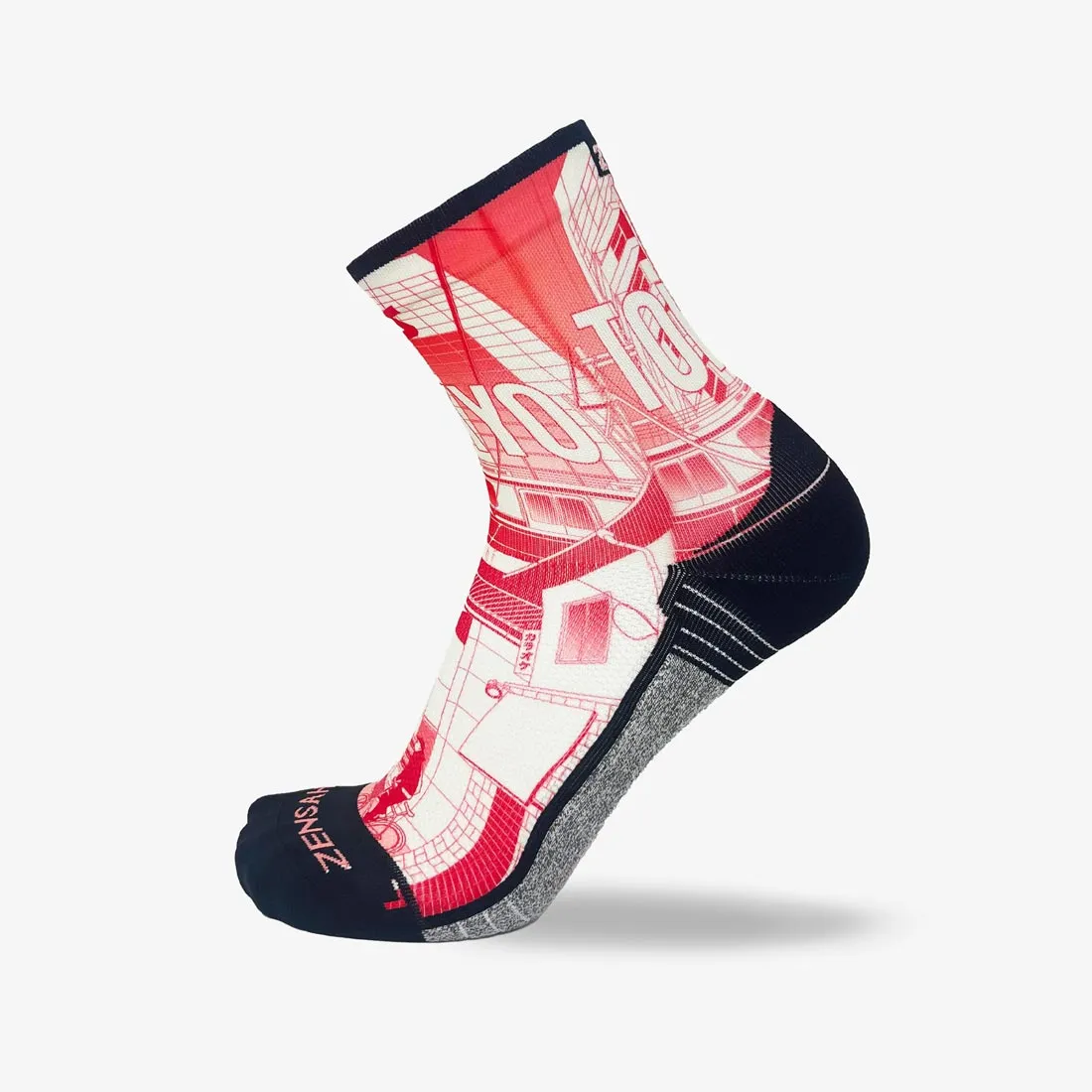 Tokyo Street Running Socks (Mini-Crew) sold by Zensah