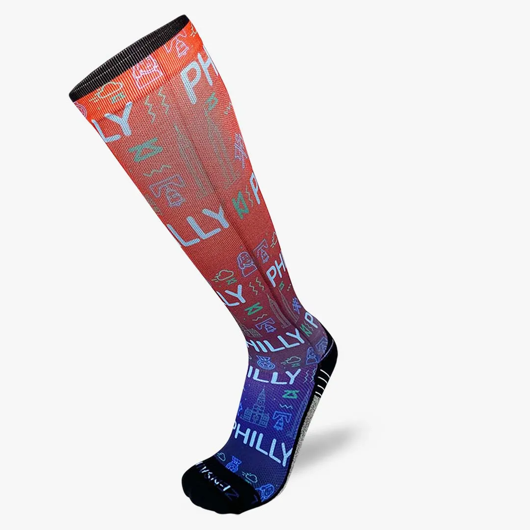 Neon Philly Compression Socks (Knee-High) sold by Zensah product image thumbnail 2