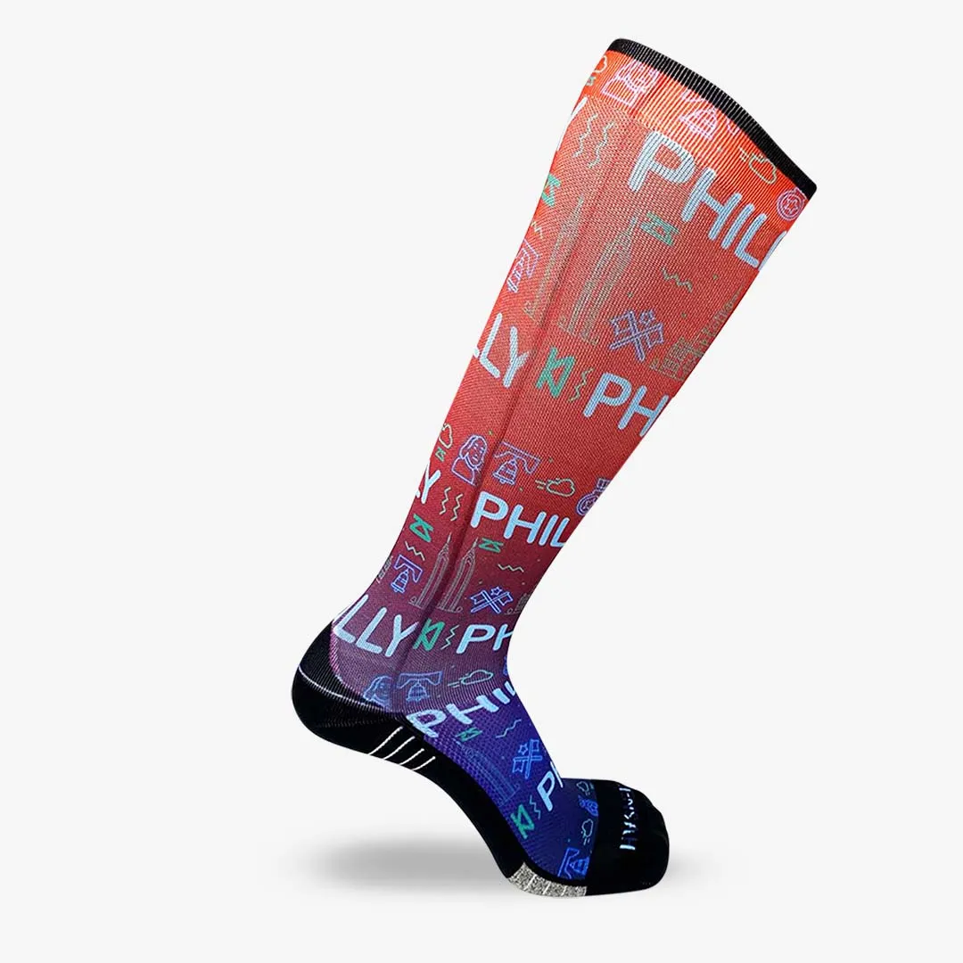 Neon Philly Compression Socks (Knee-High) sold by Zensah product image thumbnail 3