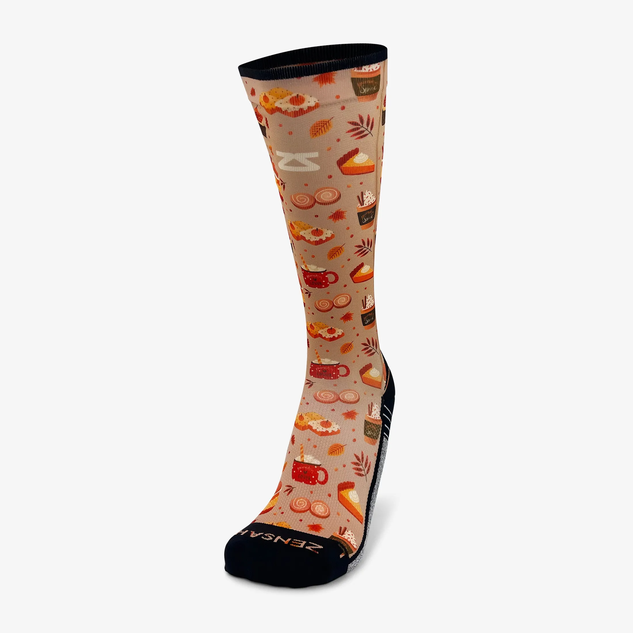 Pumpkin Spice Compression Socks (Knee-High) sold by Zensah product image thumbnail 2