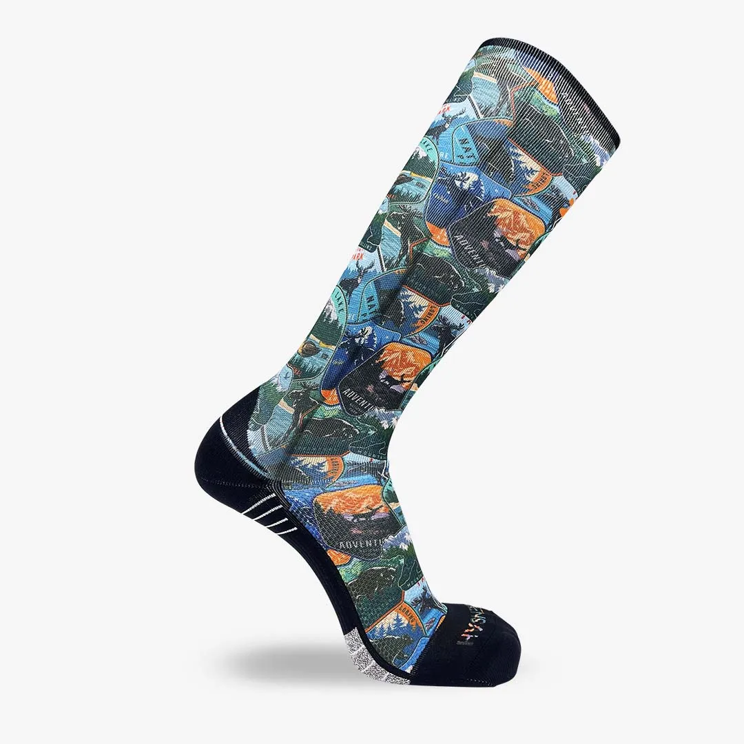 National Parks Compression Socks (Knee-High) sold by Zensah product image thumbnail 3