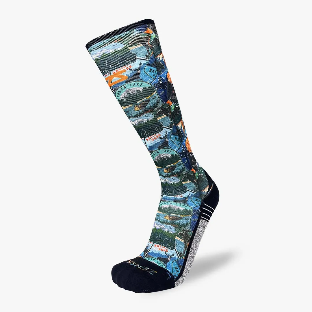 National Parks Compression Socks (Knee-High) sold by Zensah product image thumbnail 2