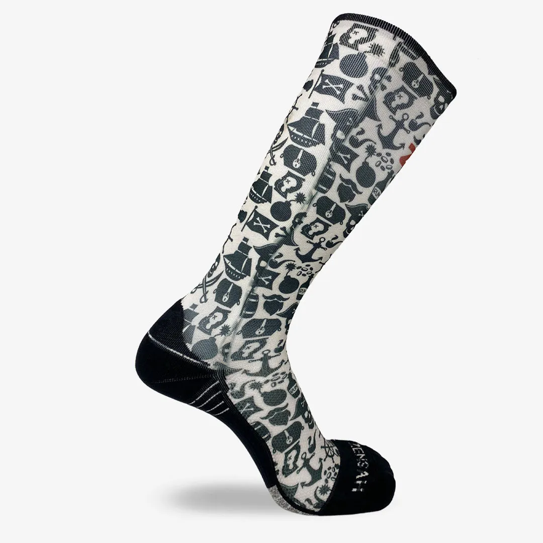 Pirate Vibes Compression Socks (Knee-High) sold by Zensah product image thumbnail 2