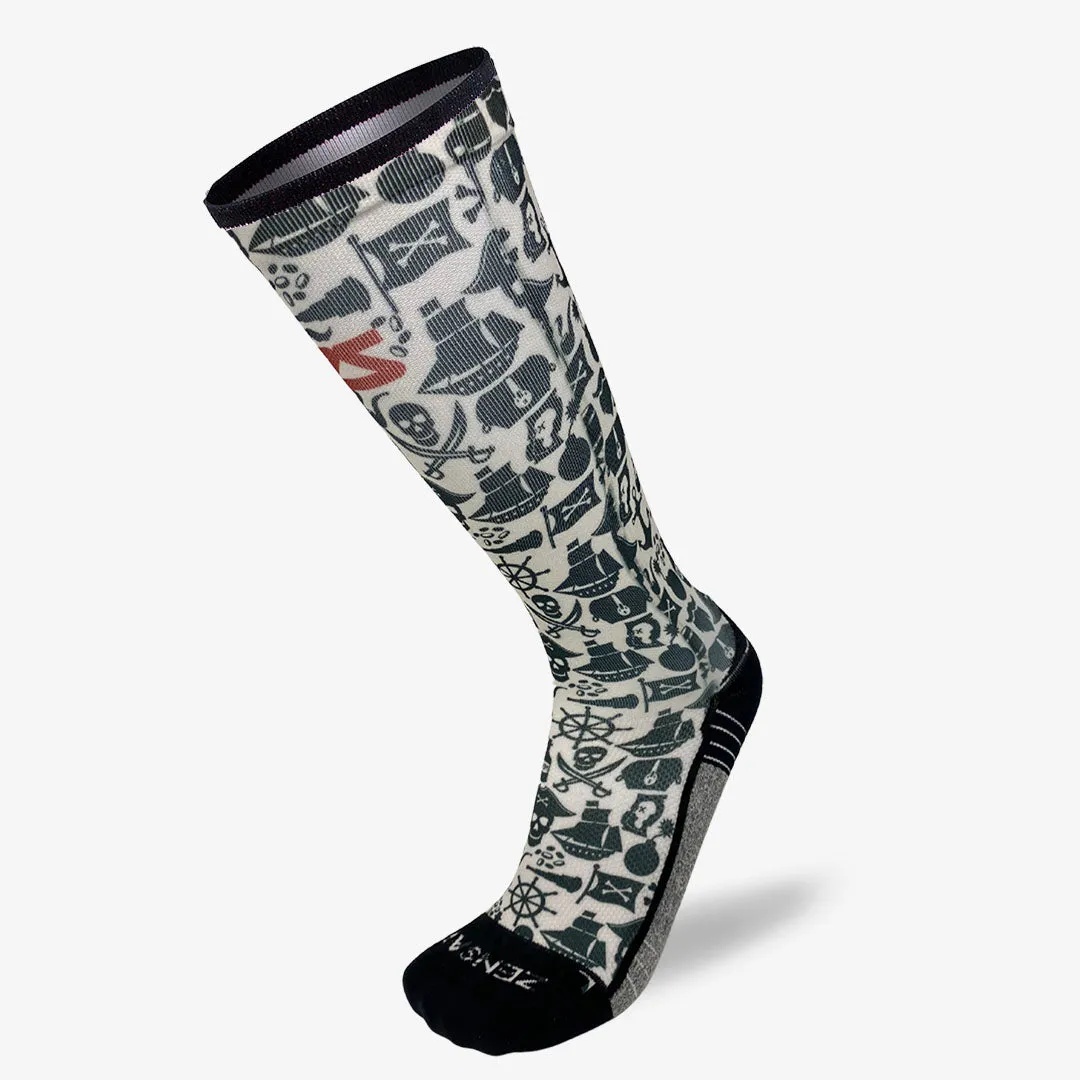 Pirate Vibes Compression Socks (Knee-High) sold by Zensah product image thumbnail 3