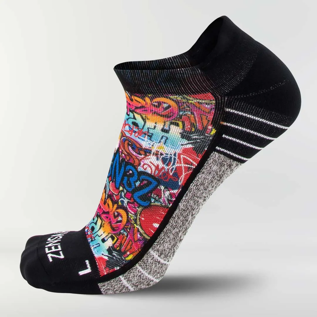Street Art Running Socks (No Show) sold by Zensah product image thumbnail 2