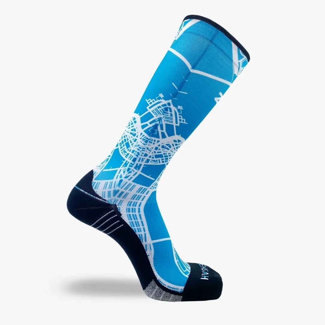 Boston Map Compression Socks (Knee-High) sold by Zensah product image thumbnail 3
