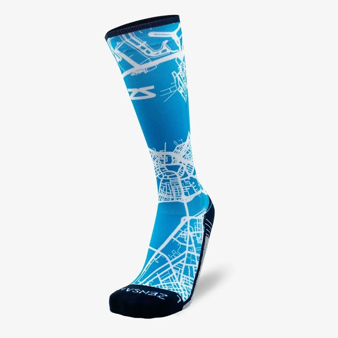 Boston Map Compression Socks (Knee-High) sold by Zensah product image thumbnail 2